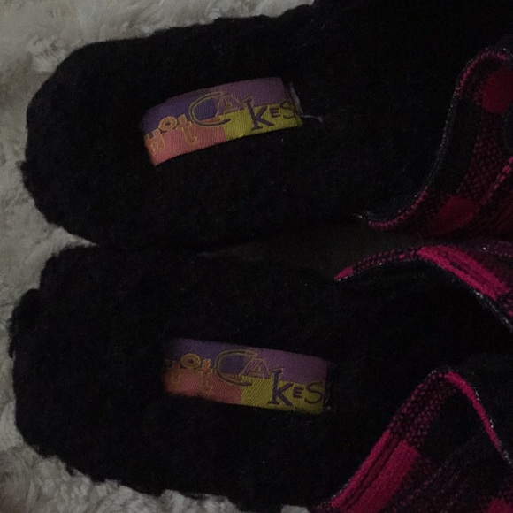 So cute! Pink checked clogs - Picture 7 of 7